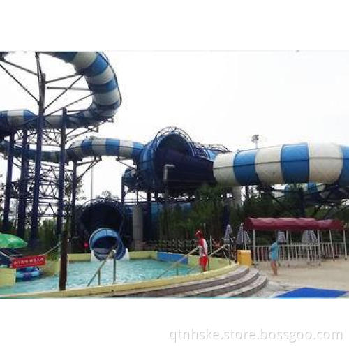 Extreme Outdoor Big Raft Fiberglass Adult Water Slide For W
